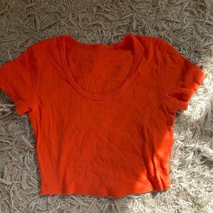 Orange Crop Top